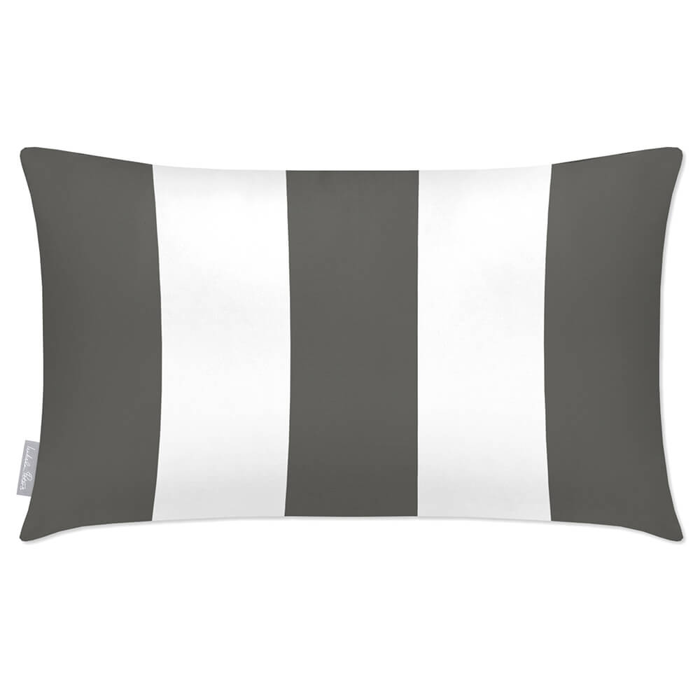 Outdoor Garden Waterproof Rectangle Cushion 3 Stripes Izabela Peters